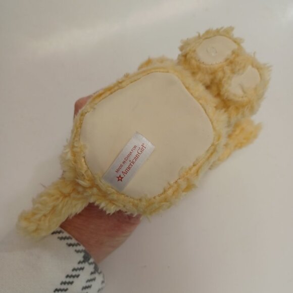 American Girl Doll Puppy Dog Honey Yellow 5" Golden Retriever Retired - Picture 8 of 10